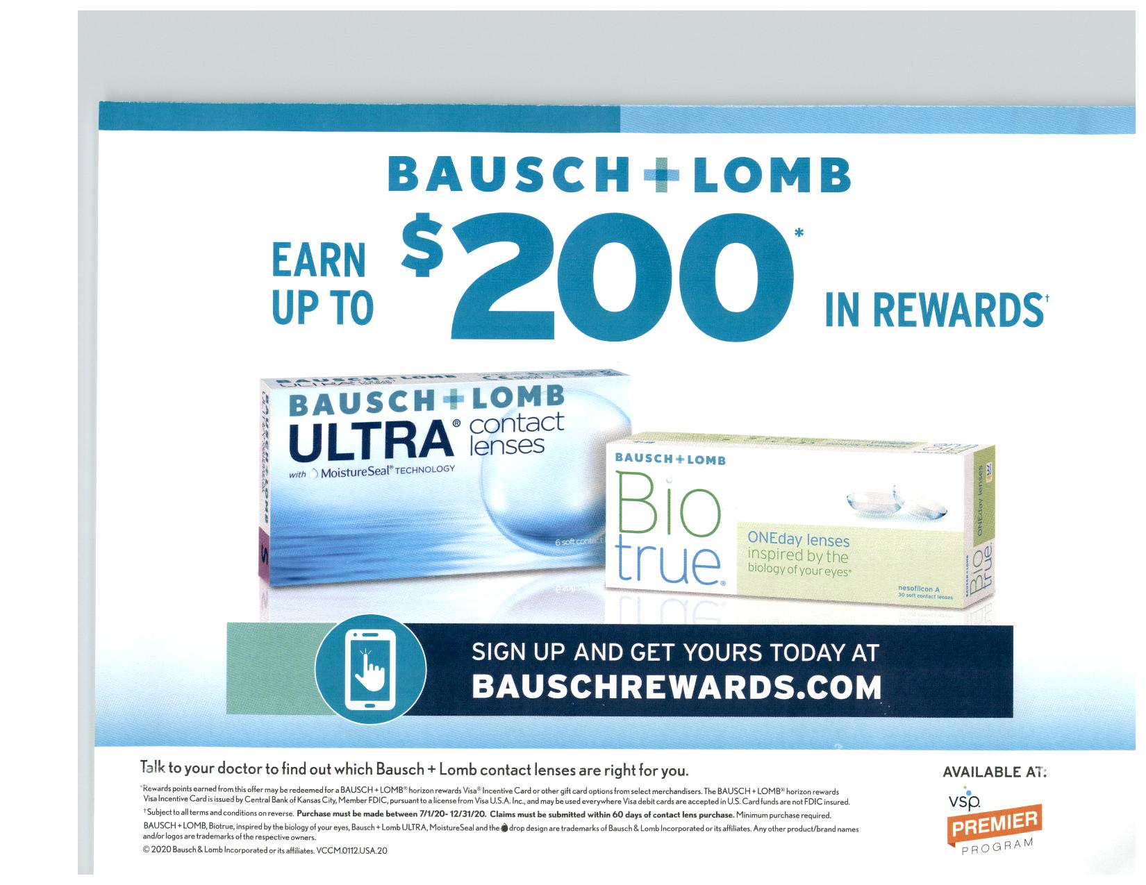 BAUSCH LOMB Www mlwstone