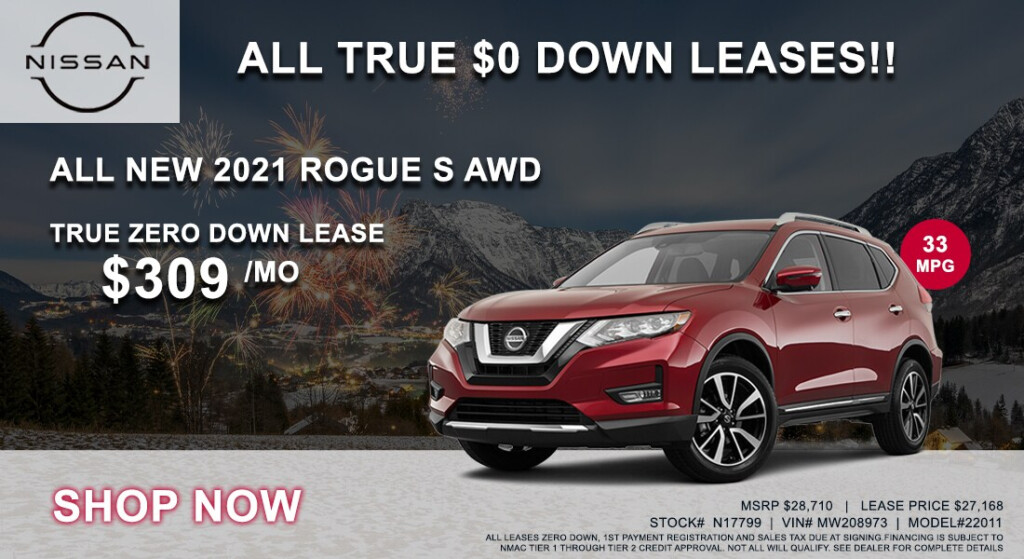 New Nissan Rogue Special Lease And Financing Offers Anchor Nissan