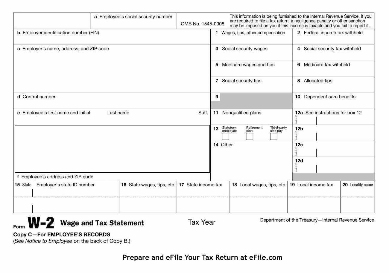 Printable W2 Form 2022 Printable Form Templates And Letter