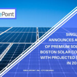 SinglePoint Inc Announces Acquisition Of Premium Solar EPC The Boston